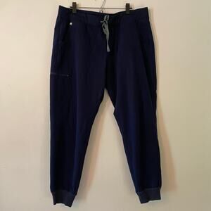 FIGS Navy Blue Zamora Jogger Scrub Pants Uniform Nurse Doctor Women's size XXL